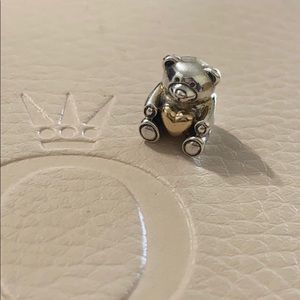 Pandora Authentic Bear Charm with 14k Gold 😍💕